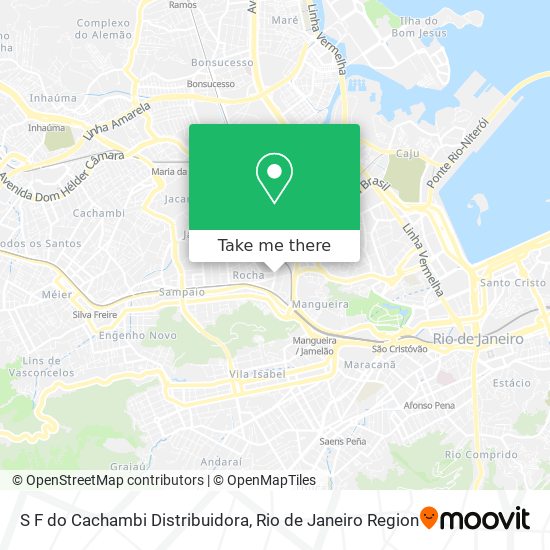 S F do Cachambi Distribuidora map
