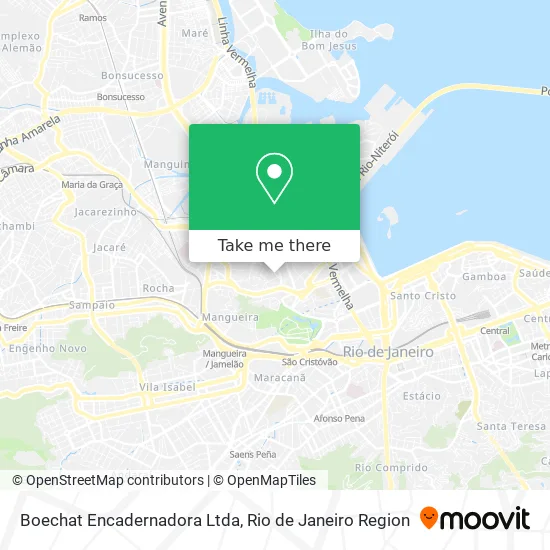 Boechat Encadernadora Ltda map