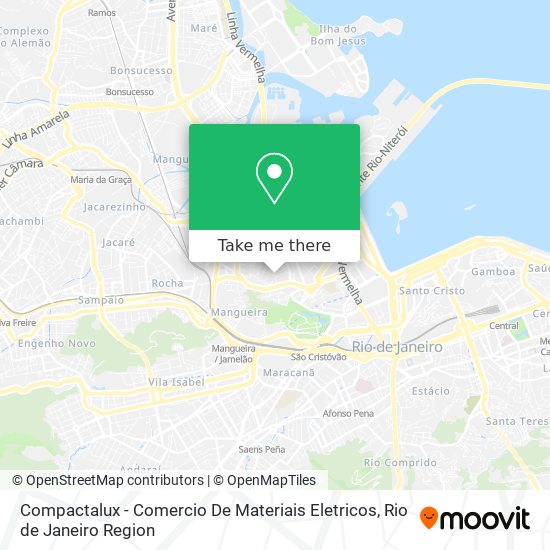 Compactalux - Comercio De Materiais Eletricos map