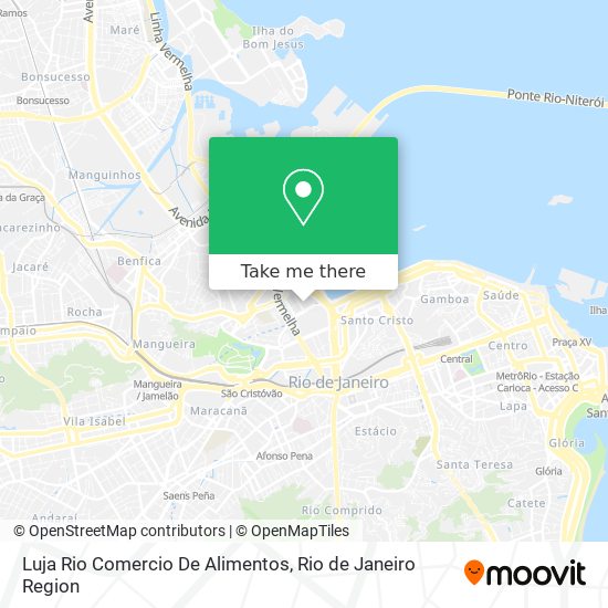 Luja Rio Comercio De Alimentos map