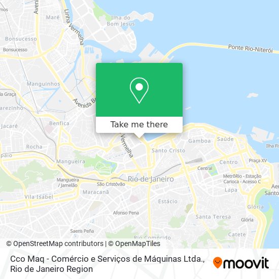 Mapa Cco Maq - Comércio e Serviços de Máquinas Ltda.