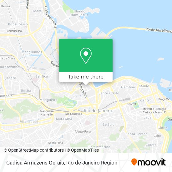 Cadisa Armazens Gerais map