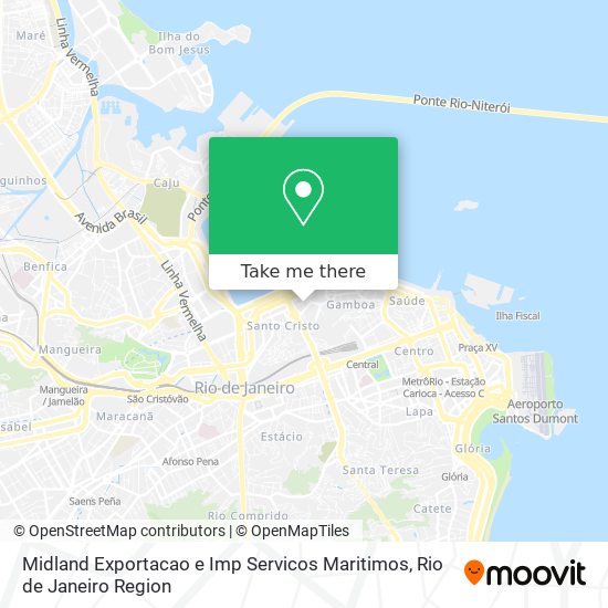 Midland Exportacao e Imp Servicos Maritimos map