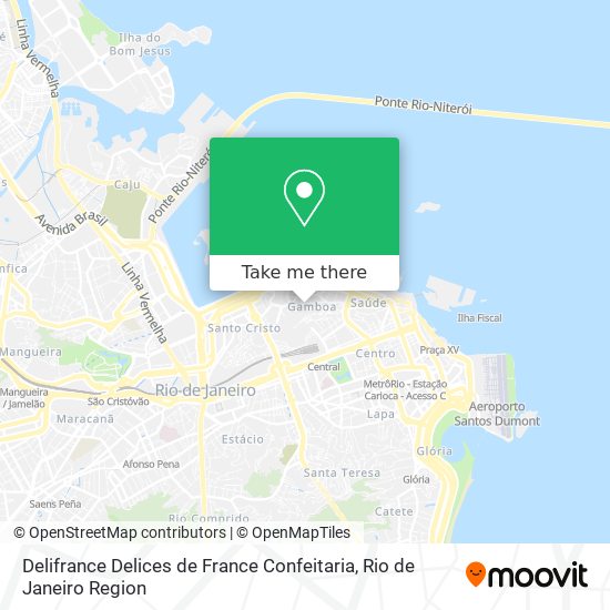 Delifrance Delices de France Confeitaria map