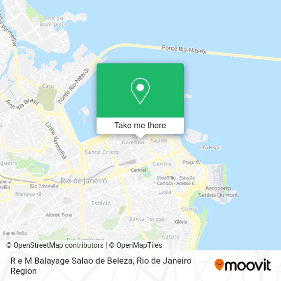 R e M Balayage Salao de Beleza map