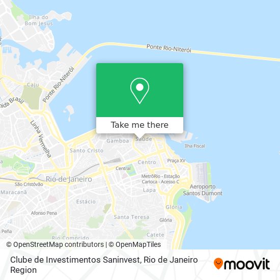 Clube de Investimentos Saninvest map