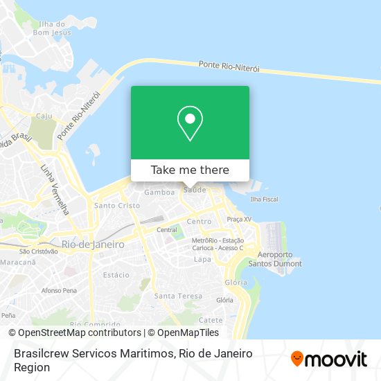 Mapa Brasilcrew Servicos Maritimos