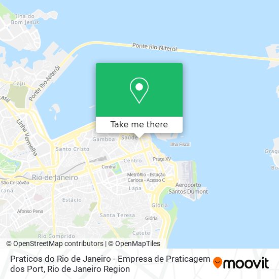 Praticos do Rio de Janeiro - Empresa de Praticagem dos Port map