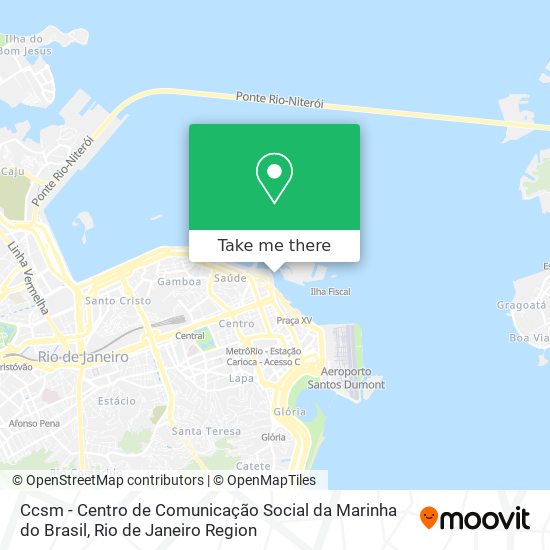 Mapa Ccsm - Centro de Comunicação Social da Marinha do Brasil