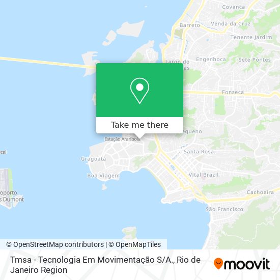 Tmsa - Tecnologia Em Movimentação S / A. map