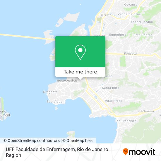 UFF Faculdade de Enfermagem map