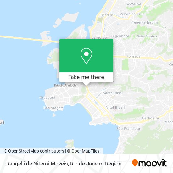 Mapa Rangelli de Niteroi Moveis