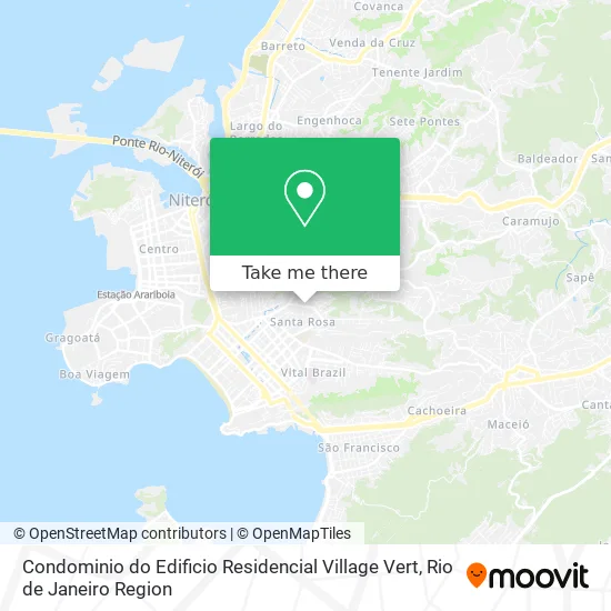 Condominio do Edificio Residencial Village Vert map