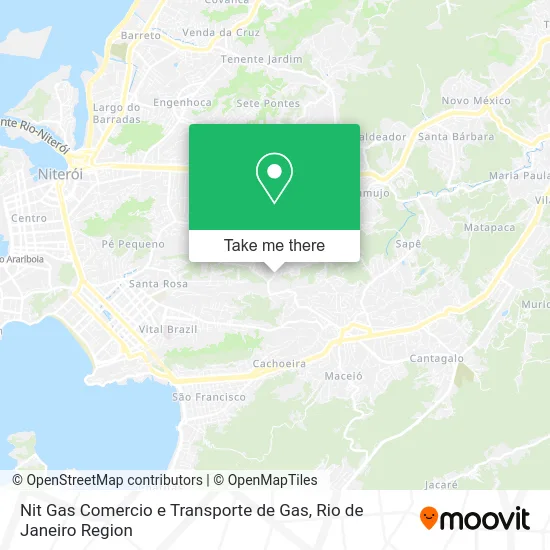 Nit Gas Comercio e Transporte de Gas map