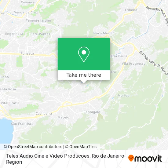 Teles Audio Cine e Video Producoes map