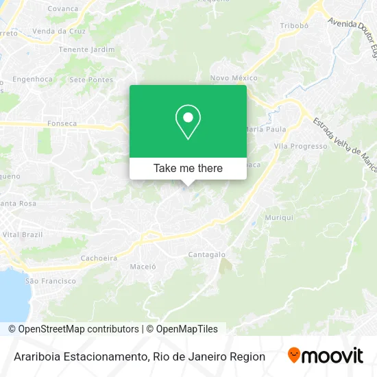 Arariboia Estacionamento map