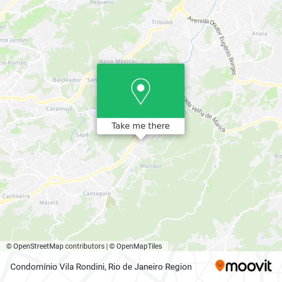 Condomínio Vila Rondini map