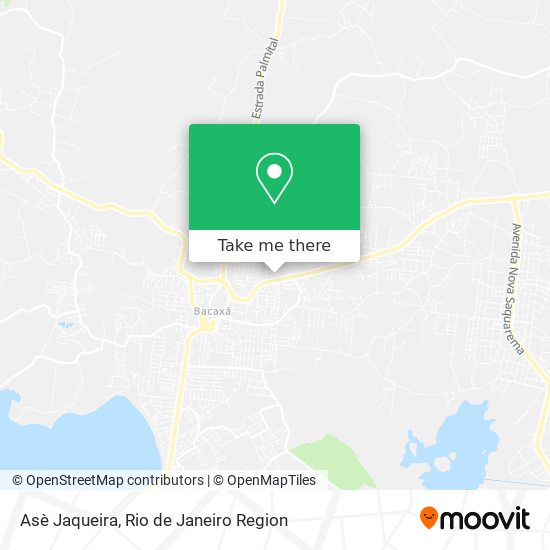 Asè Jaqueira map