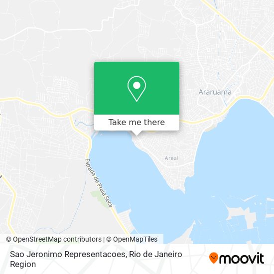 Sao Jeronimo Representacoes map