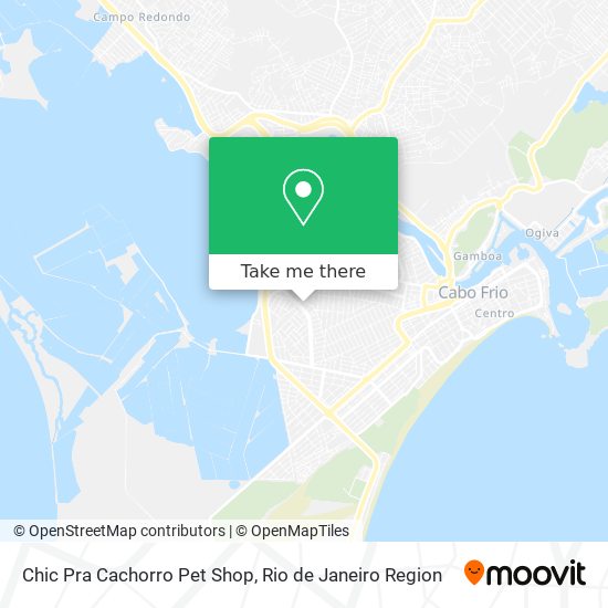 Chic Pra Cachorro Pet Shop map
