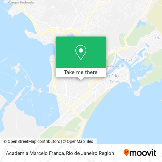 Mapa Academia Marcelo França