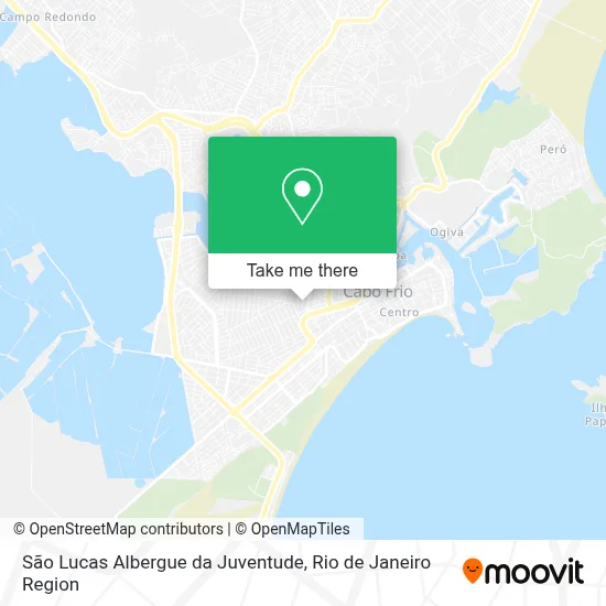 São Lucas Albergue da Juventude map