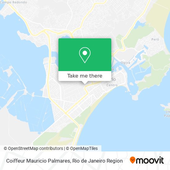 Coiffeur Mauricio Palmares map