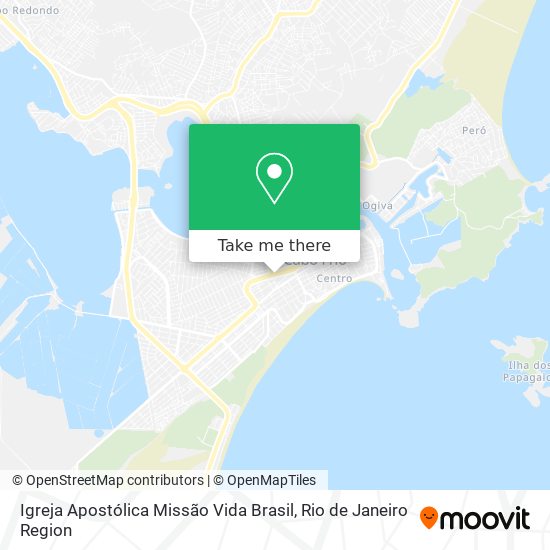 Igreja Apostólica Missão Vida Brasil map