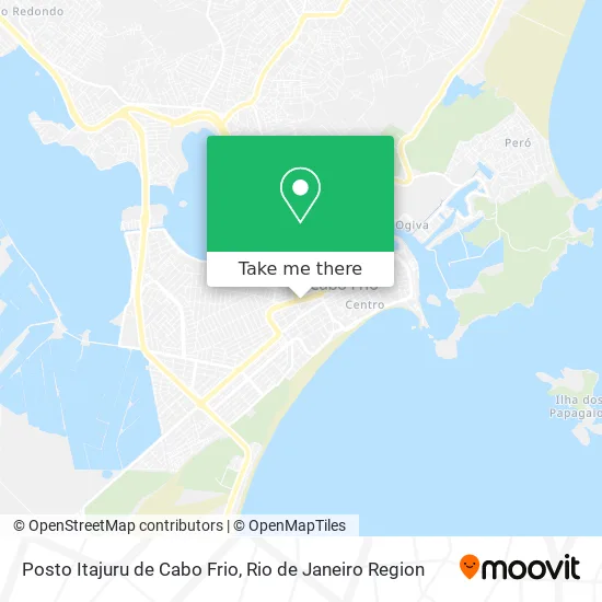 Posto Itajuru de Cabo Frio map
