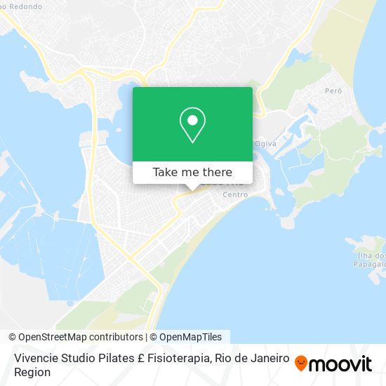 Mapa Vivencie Studio Pilates £ Fisioterapia