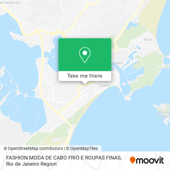 FASHION MODA DE CABO FRIO E ROUPAS FINAS map