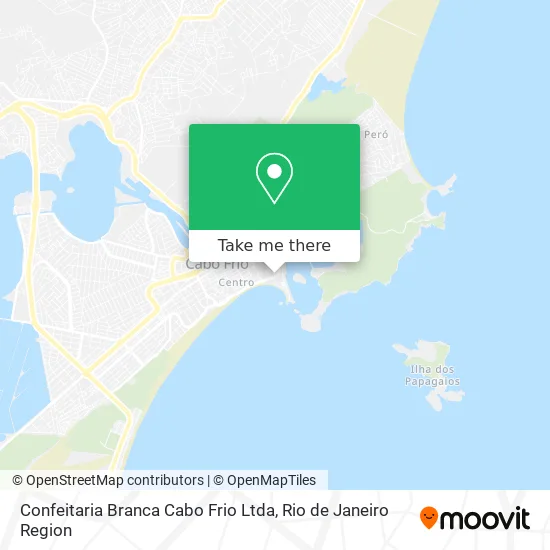 Confeitaria Branca Cabo Frio Ltda map