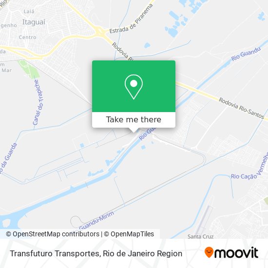 Transfuturo Transportes map