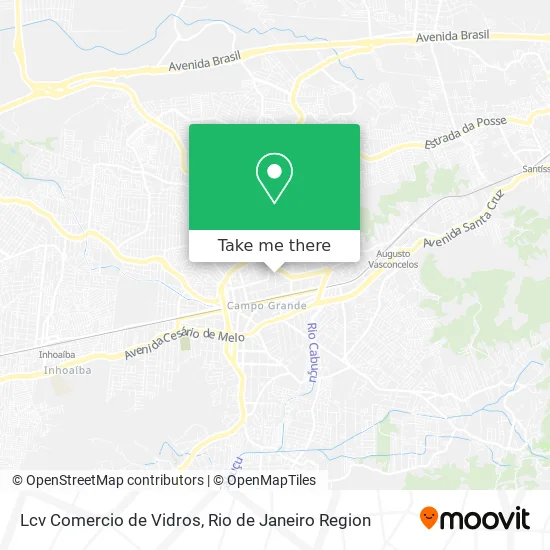 Lcv Comercio de Vidros map