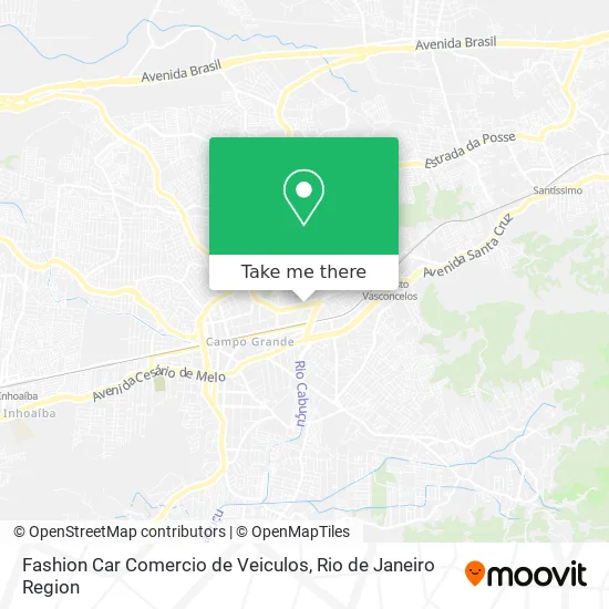 Fashion Car Comercio de Veiculos map