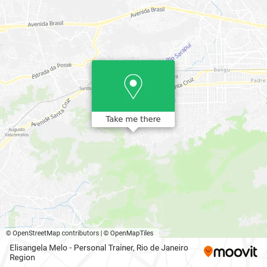 Elisangela Melo - Personal Trainer map