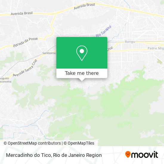 Mercadinho do Tico map