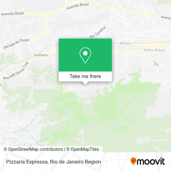 Pizzaria Expressa map