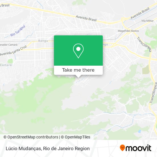 Lúcio Mudanças map