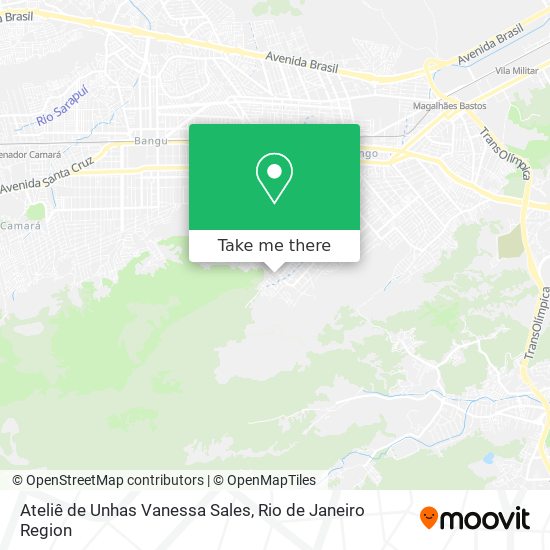 Ateliê de Unhas Vanessa Sales map