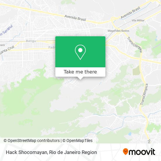 Mapa Hack Shocomayan