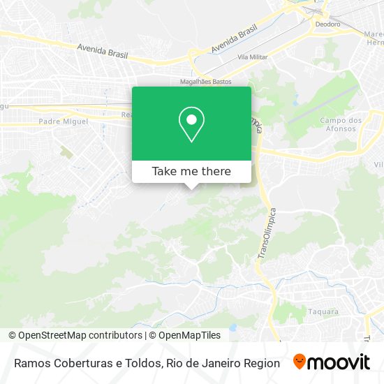 Ramos Coberturas e Toldos map