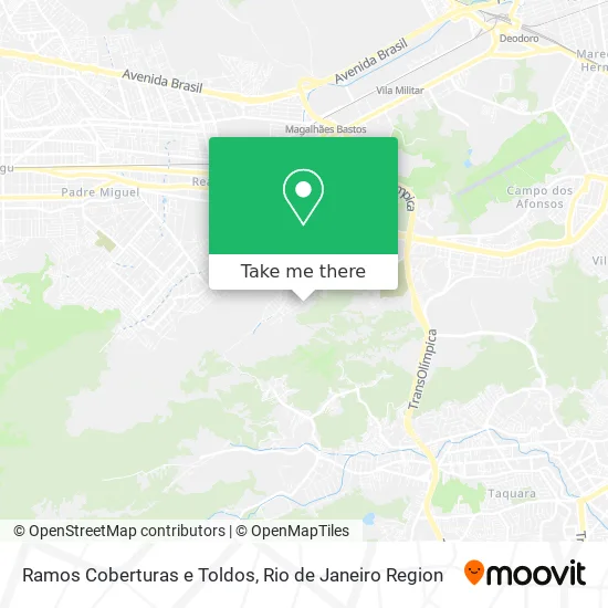 Ramos Coberturas e Toldos map