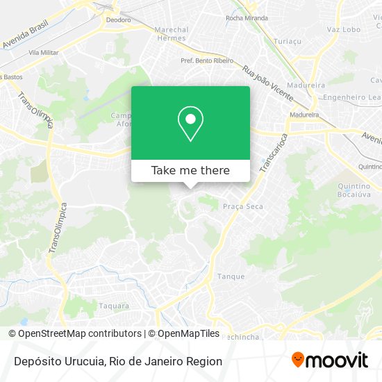 Depósito Urucuia map