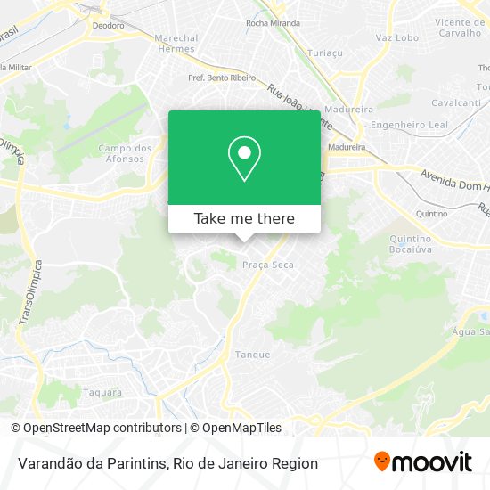 Varandão da Parintins map