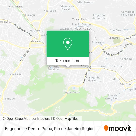 Engenho de Dentro Praça map