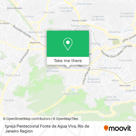 Mapa Igreja Pentecostal Fonte de Agua Viva