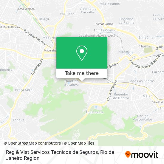 Reg & Vist Servicos Tecnicos de Seguros map