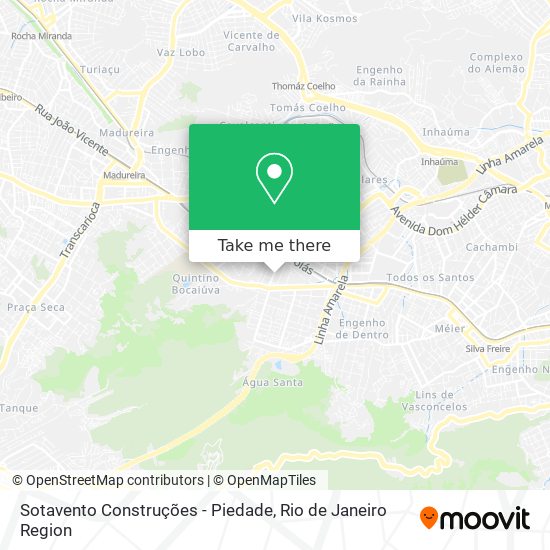 Sotavento Construções - Piedade map