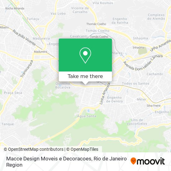 Macce Design Moveis e Decoracoes map